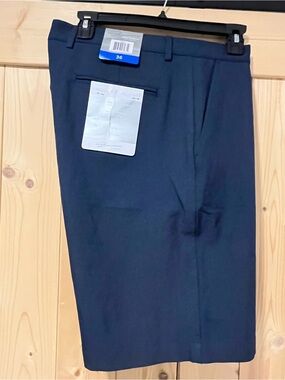 Greg Norman Collection Signature Series Navy Flat-Front Men's Shorts Size 36 NWT